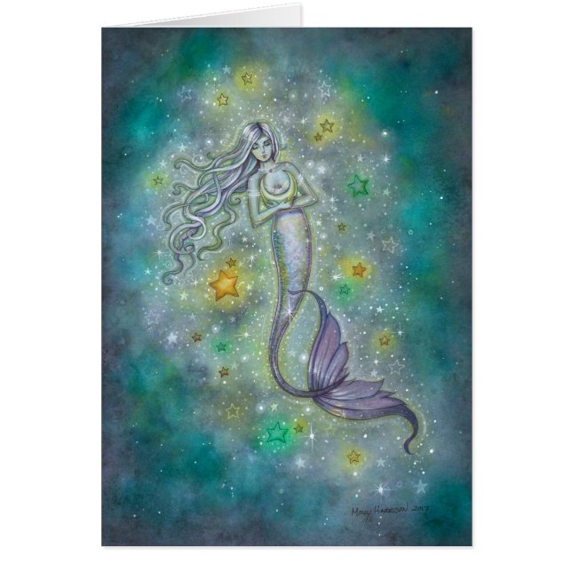 煌めく海の人魚 ファンタジーアート (正面)
