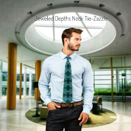 煌めく深み-II ネクタイ