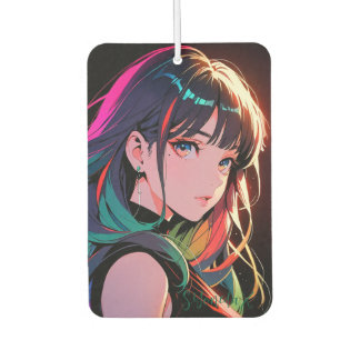 煌霞の少女【Radiant Haze Girl】  カーエアーフレッシュナー