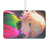 煌霞の少女【Radiant Haze Girl】  カーエアーフレッシュナー (裏面)