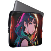 煌霞の少女【Radiant Haze Girl】  ラップトップスリーブ (正面右)