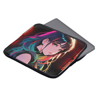 煌霞の少女【Radiant Haze Girl】  ラップトップスリーブ