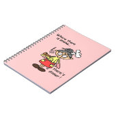 煙および夕食のTシャツおよびギフト ノートブック (左側)