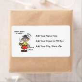 煙および夕食のTシャツおよびギフト ラベル (インサイチュ)