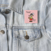 煙および夕食のTシャツおよびギフト 缶バッジ (インサイチュ)
