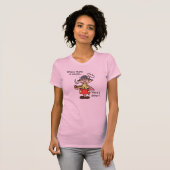 煙および夕食のTシャツおよびギフト Tシャツ (正面フル)