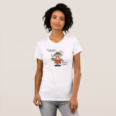 煙および夕食のTシャツおよびギフト Tシャツ (正面フル)