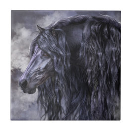 煙および黒檀の芸術のタイル タイル