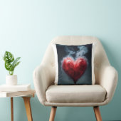煙お洒落枕のハート – ドリーミー心地よい クッション (椅子)