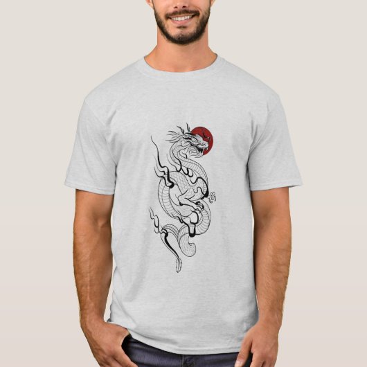 煙が上がれば、力も続く Tシャツ (正面)