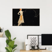 煙が立っている所に火のポスターがある ポスター (ホームオフィス)