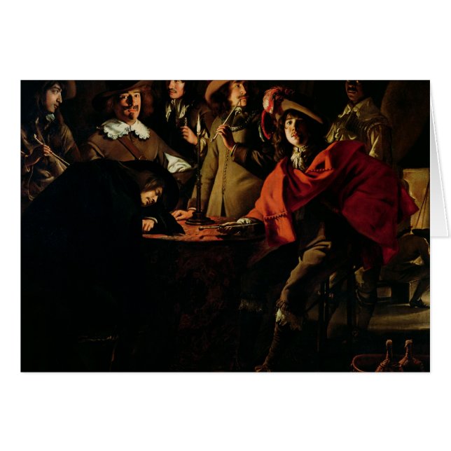 煙っている監視1643年 (正面横)