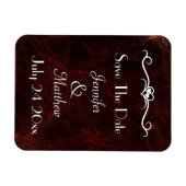 煙と火の日エレガント付抽象芸術を保存 マグネット (横)