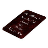 煙と火の日エレガント付抽象芸術を保存 マグネット (左側)