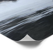 煙と火の雲が出る ポスター (角)