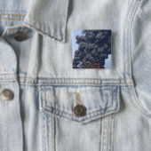 煙と火の黒い雲が現れる2 缶バッジ (インサイチュ)