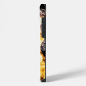 煙と火災iPhoneケース iPhoneケース (左側面)