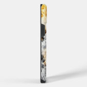 煙と火災iPhoneケース iPhoneケース (右側面)