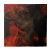 煙と炎 タイル (正面)