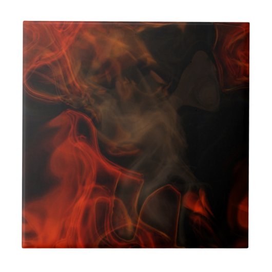 煙と炎 タイル (正面)