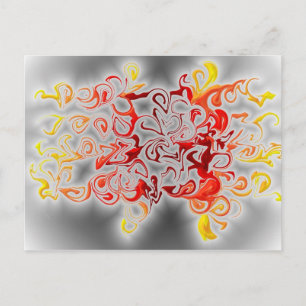 煙と炎 ポストカード