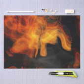 煙と炎 薄葉紙 (クラフト)