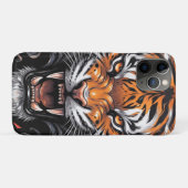 煙と稲妻のグラフィックが迫力満点の猛虎 Case-Mate iPhoneケース (裏面(横))