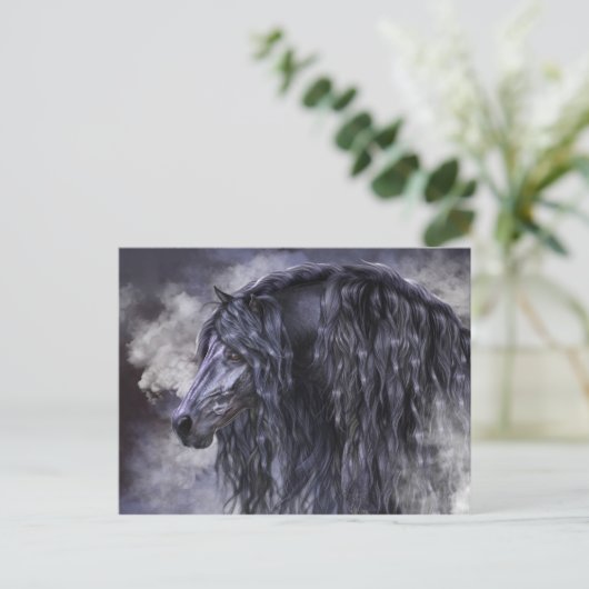 煙と黒檀はがき ポストカード (スタンド正面)