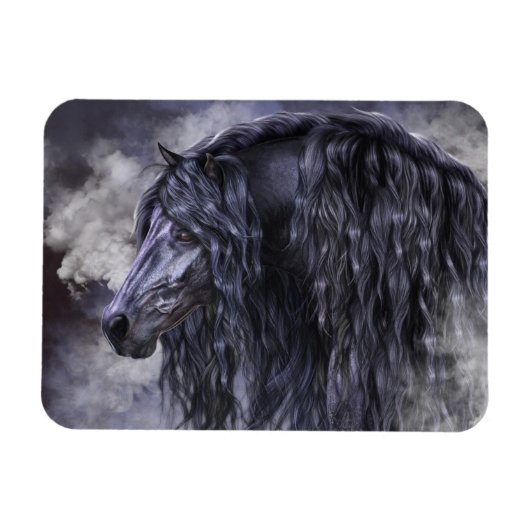 煙と黒檀フレキシマグネット マグネット (横)