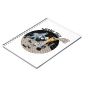 煙なし。キックお尻! ノートブック (左側)