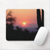 煙によって引き起こされる日没 マウスパッド (マウス)