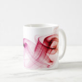 煙によって着色される抽象的な虹の香 コーヒーマグカップ (正面右)