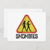 煙に気を付ける ポストカード (正面/裏面)