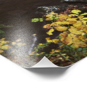 煙の中を流れる フォトプリント            (角)