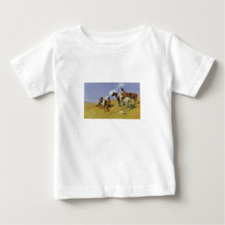 煙の信号～フレデリックレミントン ベビーTシャツ