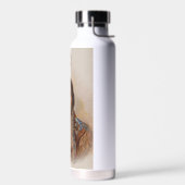 煙の信号：ラコタインディアンチーフシッティングブル ウォーターボトル (左面)