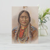 煙の信号：ラコタインディアンチーフシッティングブル シーズンカード (スタンド正面)