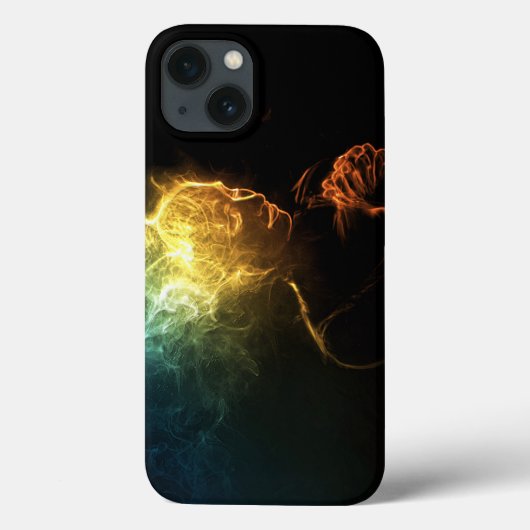 煙の女性 Case-Mate iPhoneケース (裏面)