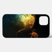 煙の女性 Case-Mate iPhoneケース (裏面 (横))