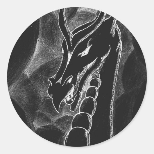 煙の竜 ラウンドシール (正面)
