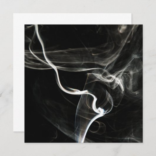 煙の背景(&W) (正面/裏面)