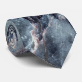 煙の青い大理石のタイ2 ネクタイ (ロール)