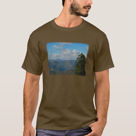 煙のMtns: Mtnsは呼んでいます… ジョンMuir Tシャツ (正面)