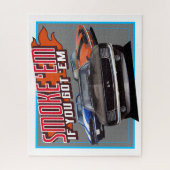 煙よもしりエム得のクラシックマッスルカー ジグソーパズル (縦)