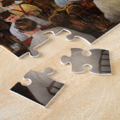 煙ること-シガー-転がられたシガー1909年を渡して下さい ジグソーパズル (側面)