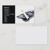 煙るトラップ 名刺 (正面/裏面)