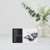 煙るトラップ 名刺 (スタンド正面)