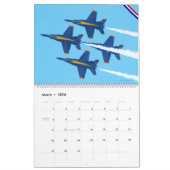 「煙を上げろ!」 – アメリカ海軍の航空実証チーム カレンダー (3月 2026)