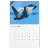 「煙を上げろ!」 – アメリカ海軍の航空実証チーム カレンダー (2月 2026)