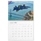 「煙を上げろ!」 – アメリカ海軍の航空実証チーム カレンダー (1月 2026)